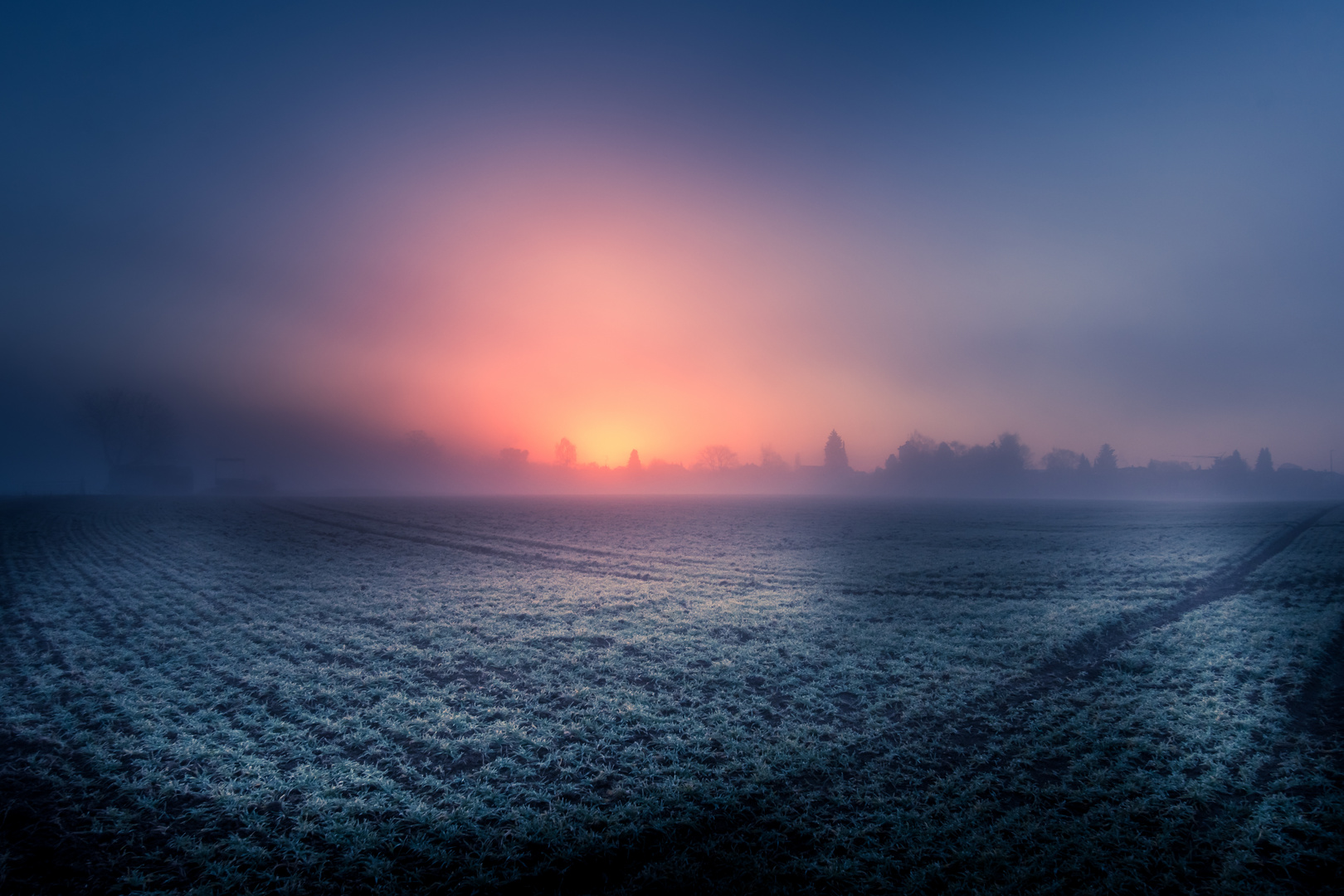 Sonne, Frost und Nebel