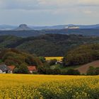 Sonne gab es heute Nachmittag auf dem Lilienstein und der Festung auch mal...