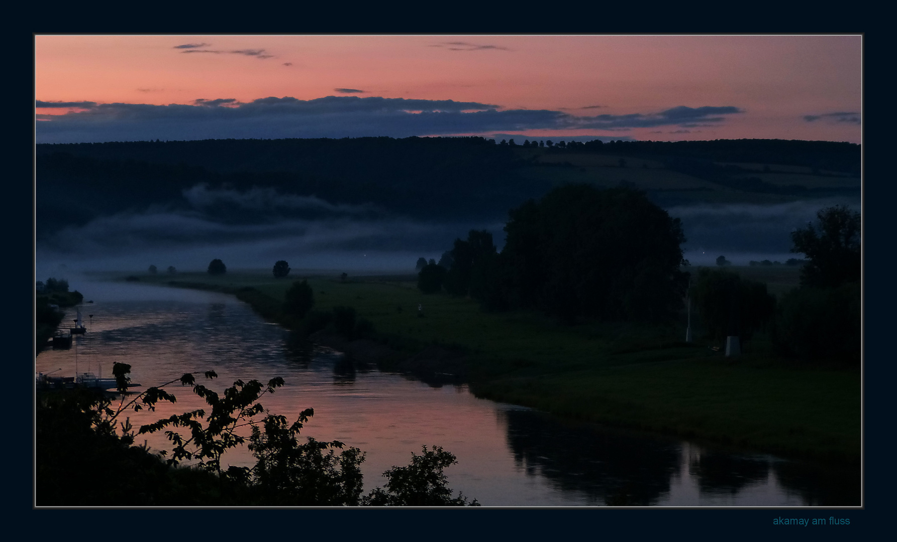 Sonne geht - Nebel kommt