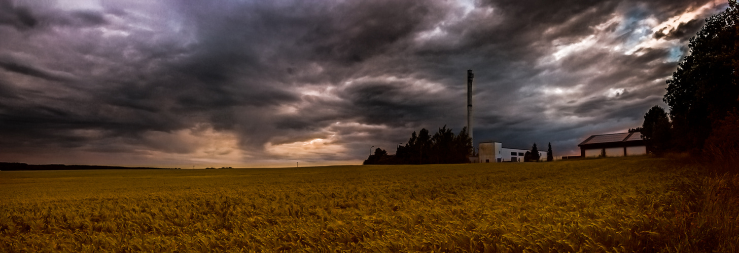 Sonne geht - Regen kommt