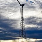 Sonne geht schlafen, der Wind übernimmt