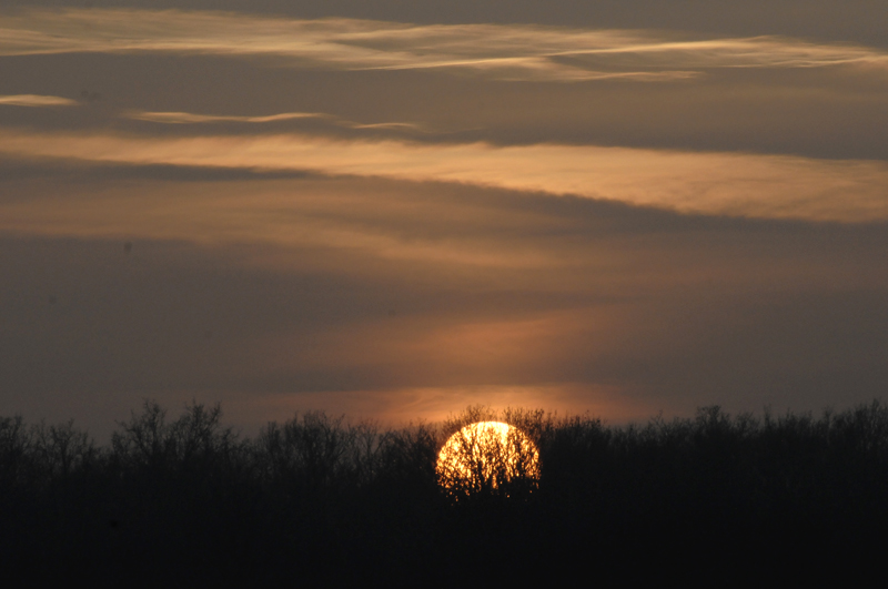 Sonne geht unter