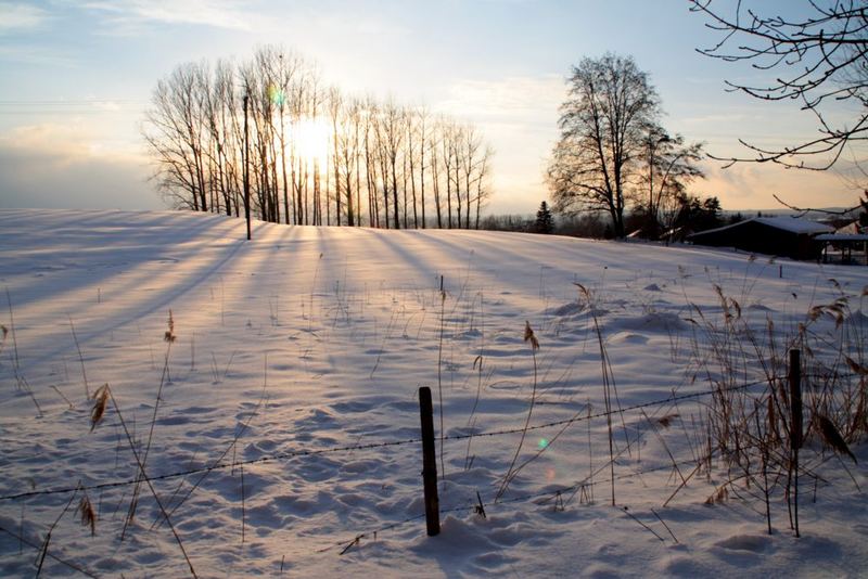 Sonne geht! Winter auch?