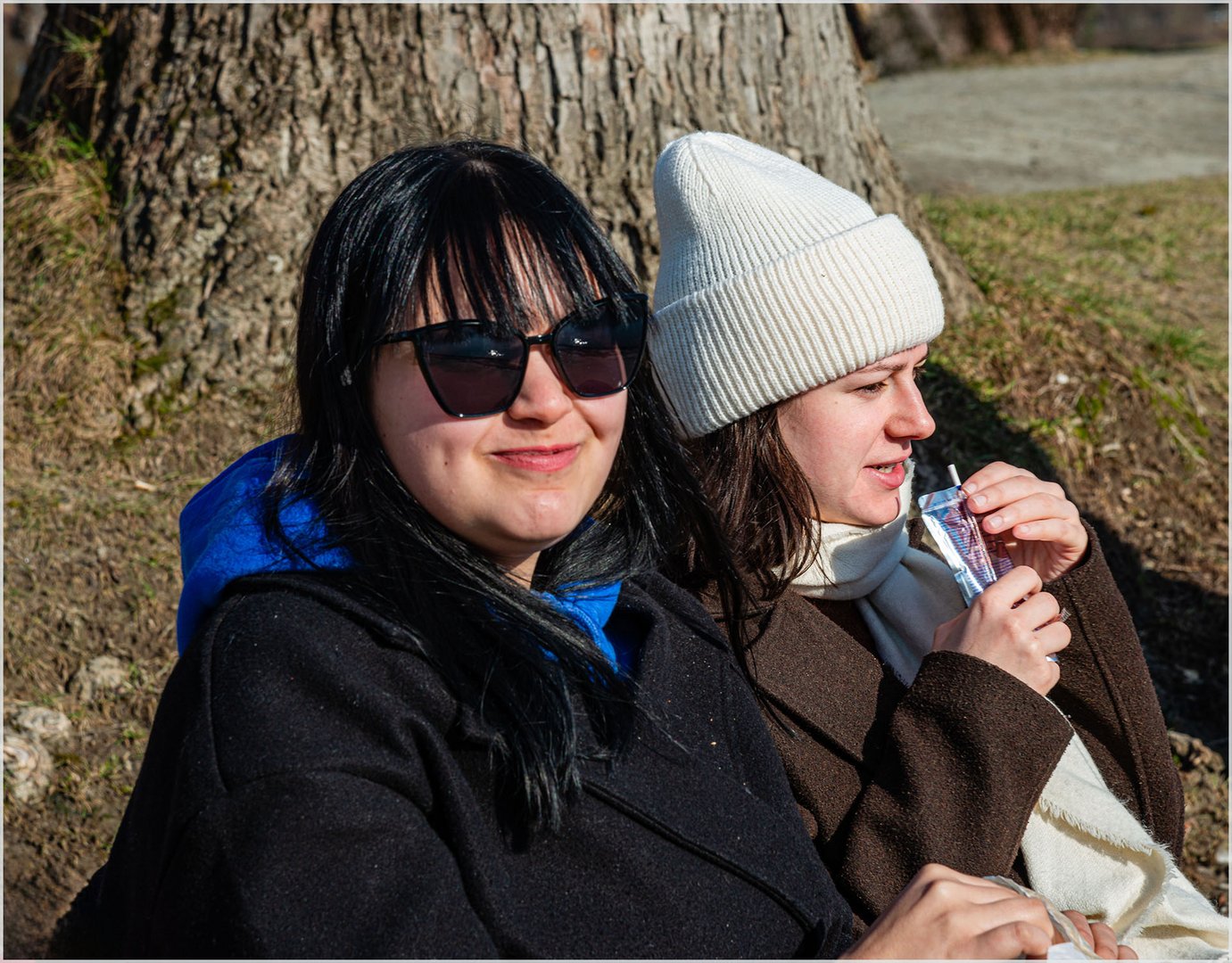 Sonne genießen im Februar