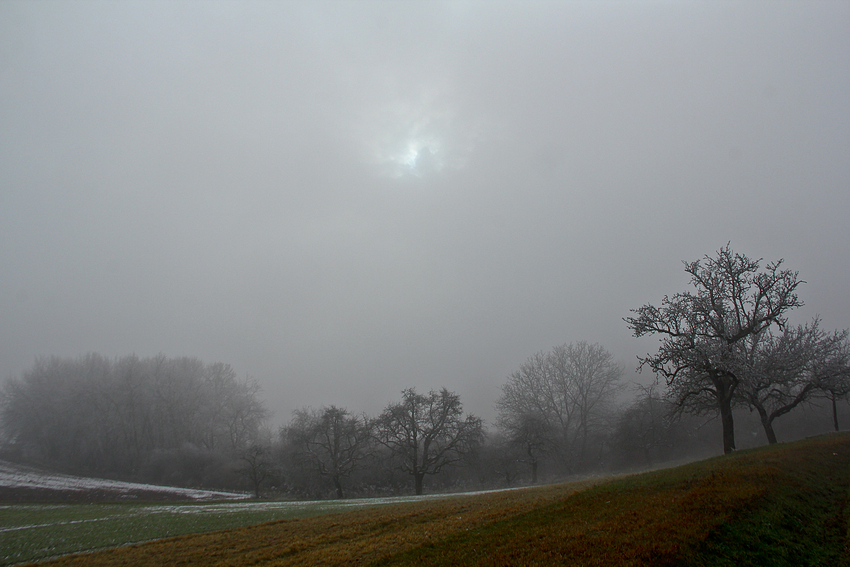 Sonne: halbherzig