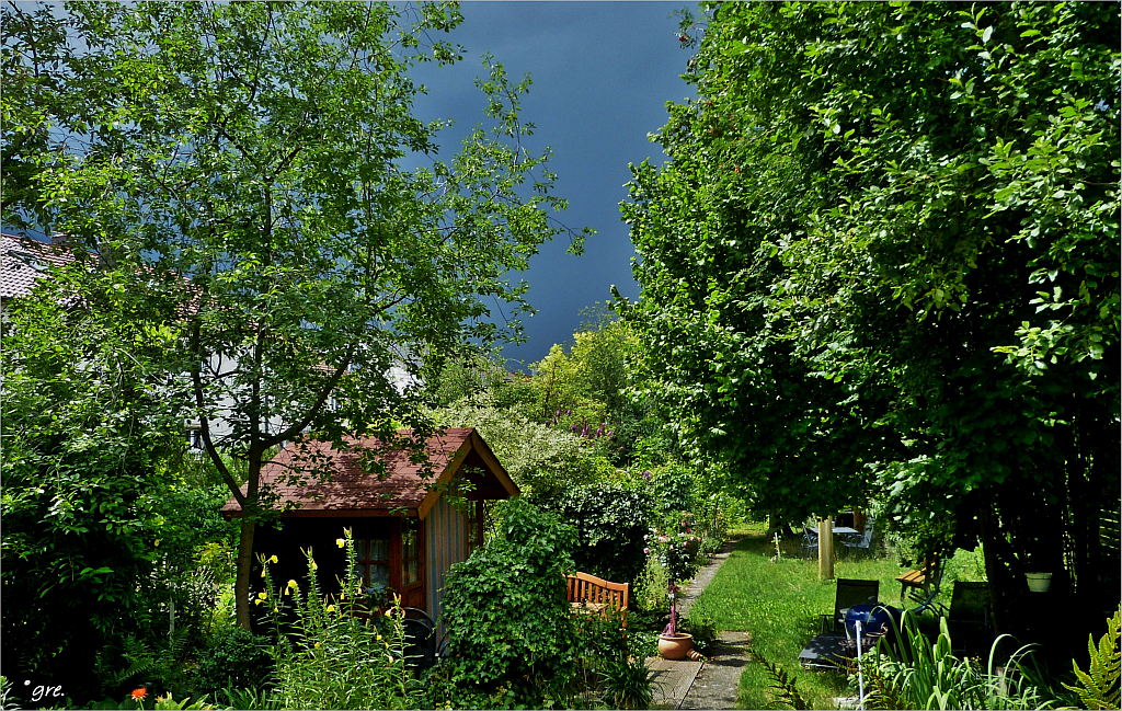 Sonne im Garten