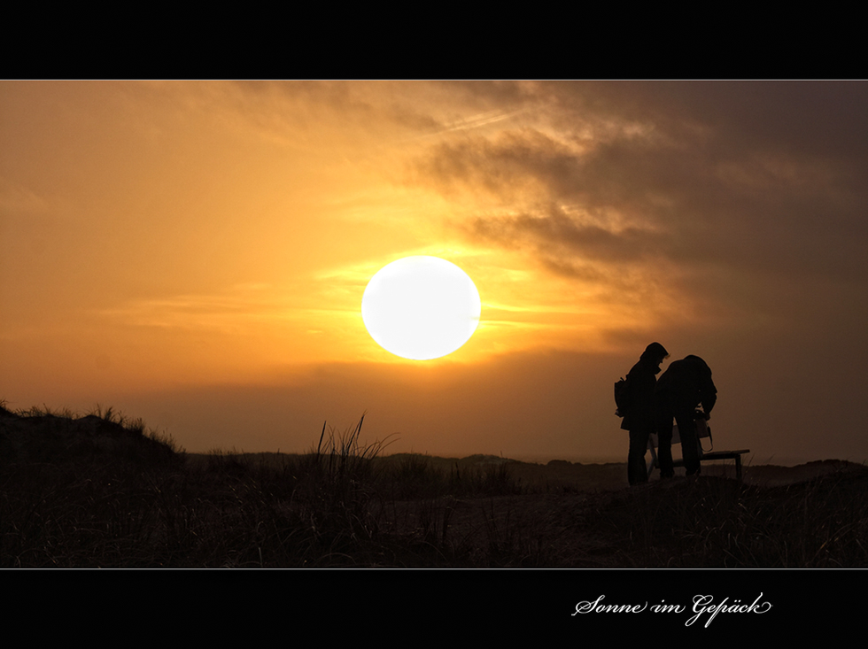 Sonne im Gepäck