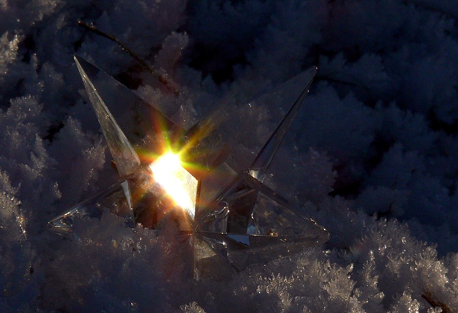 Sonne im Glas Stern