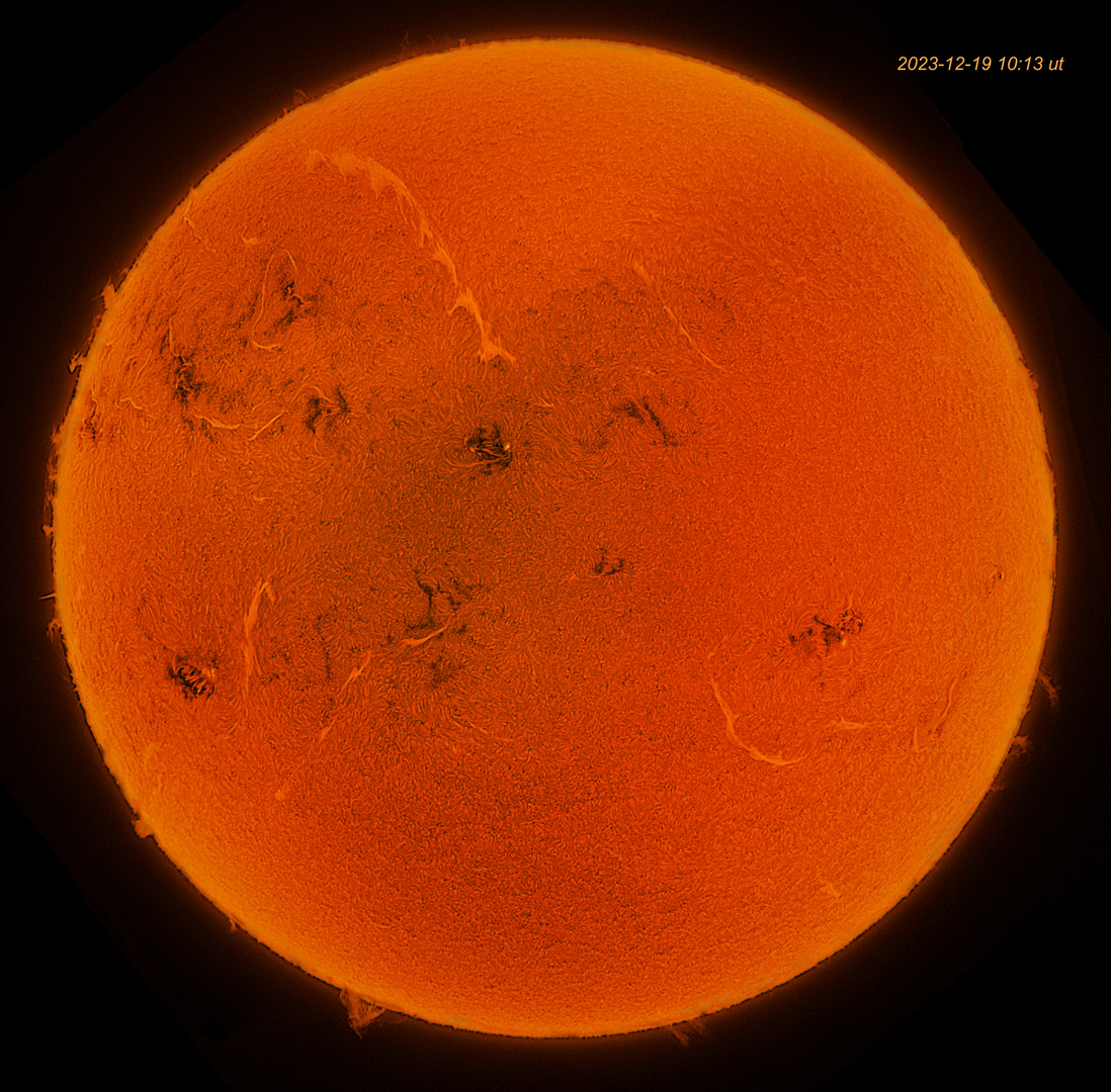 Sonne im Licht des H-Alpha