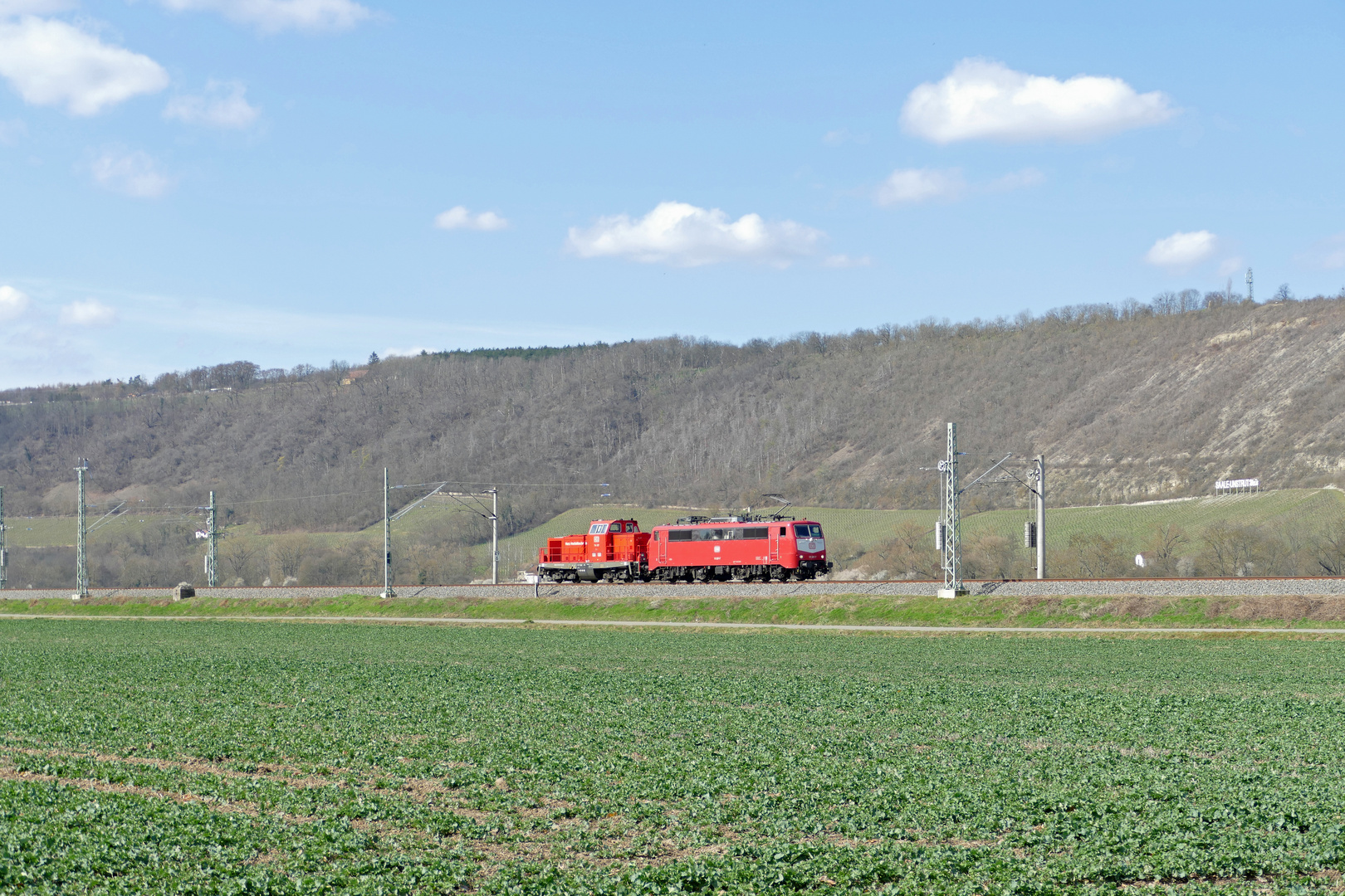 Sonne im Saaletal