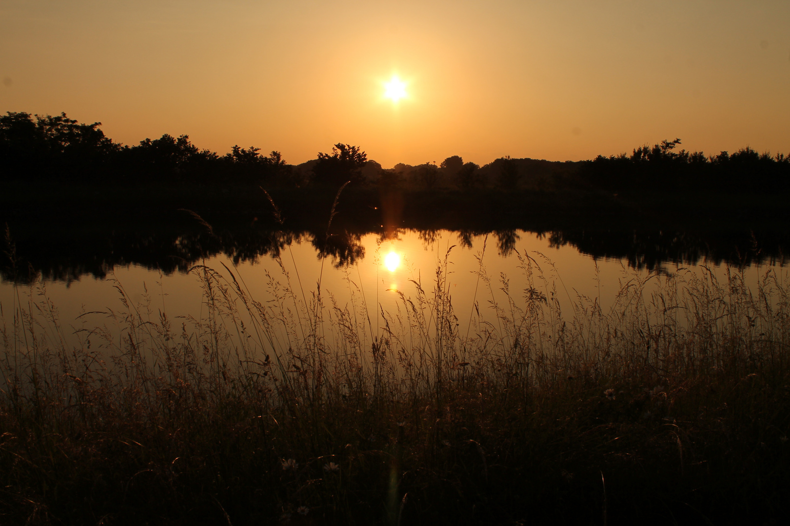 Sonne im Spiegel