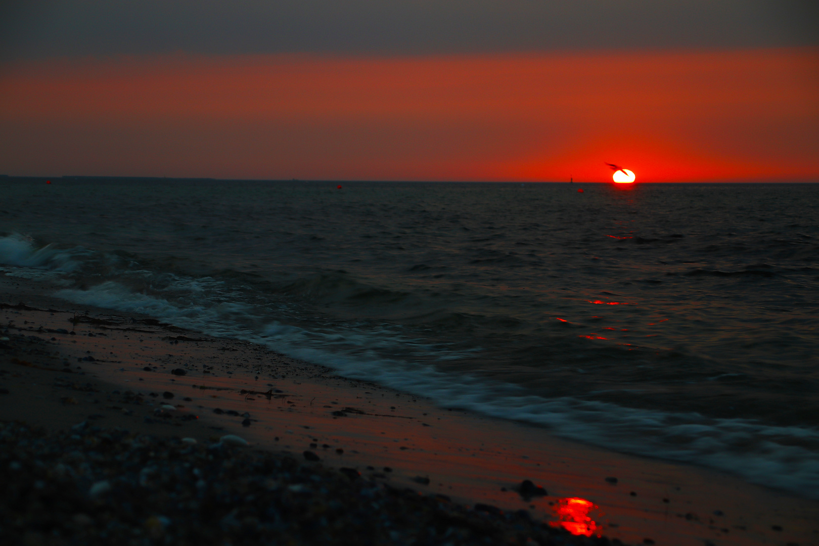 Sonne im Strand 