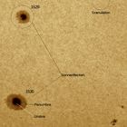 Sonne im Weißlicht mit Beschreibung