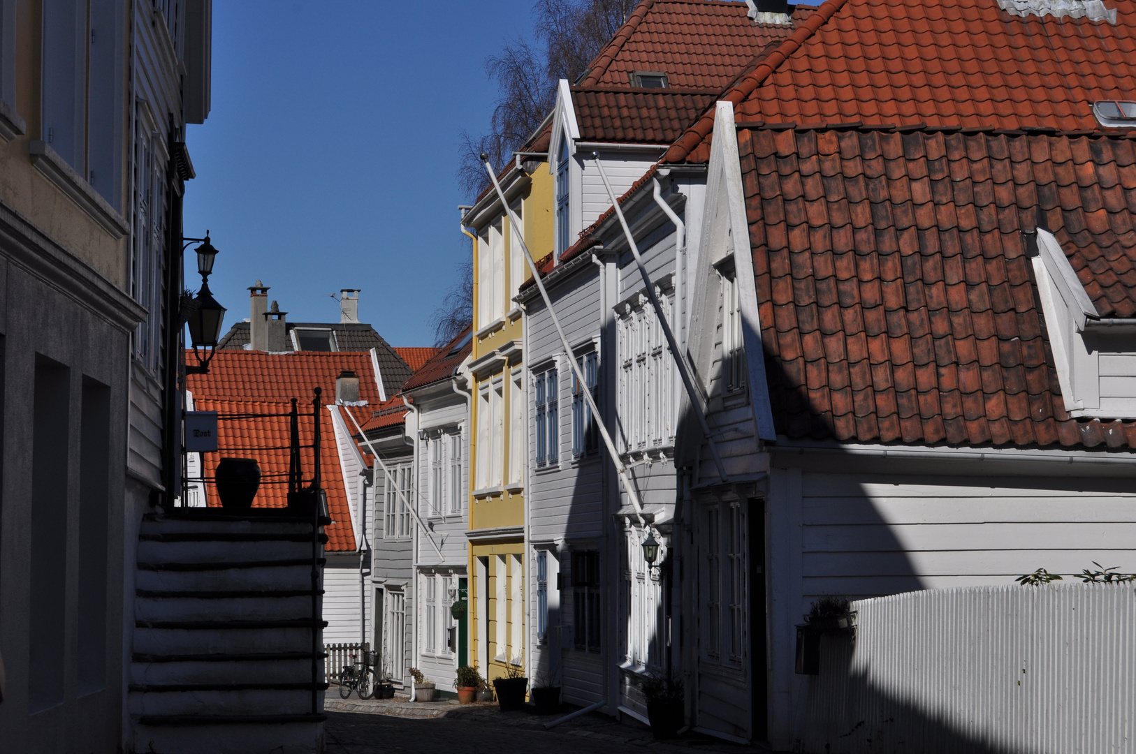 Sonne in Bergen