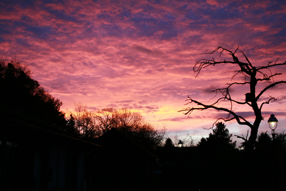 Sonne in Berlin