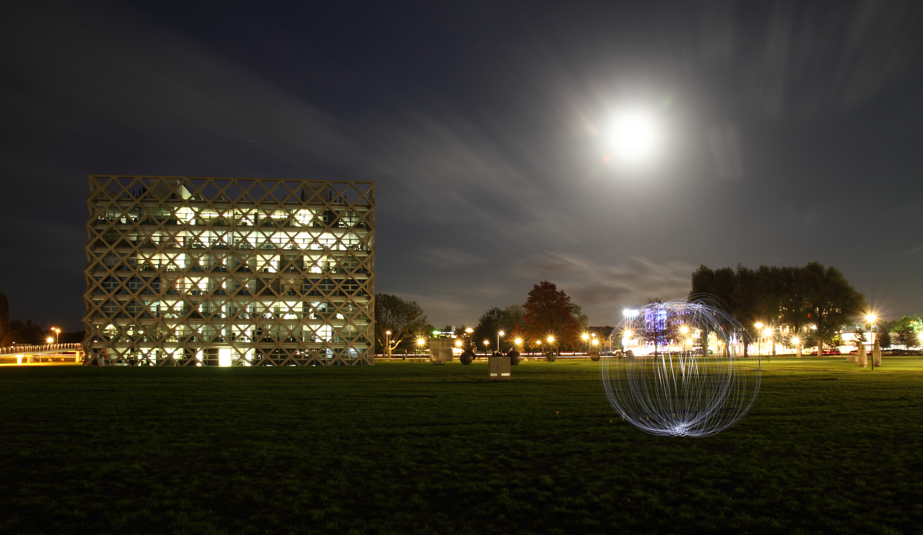 Sonne in der Nacht