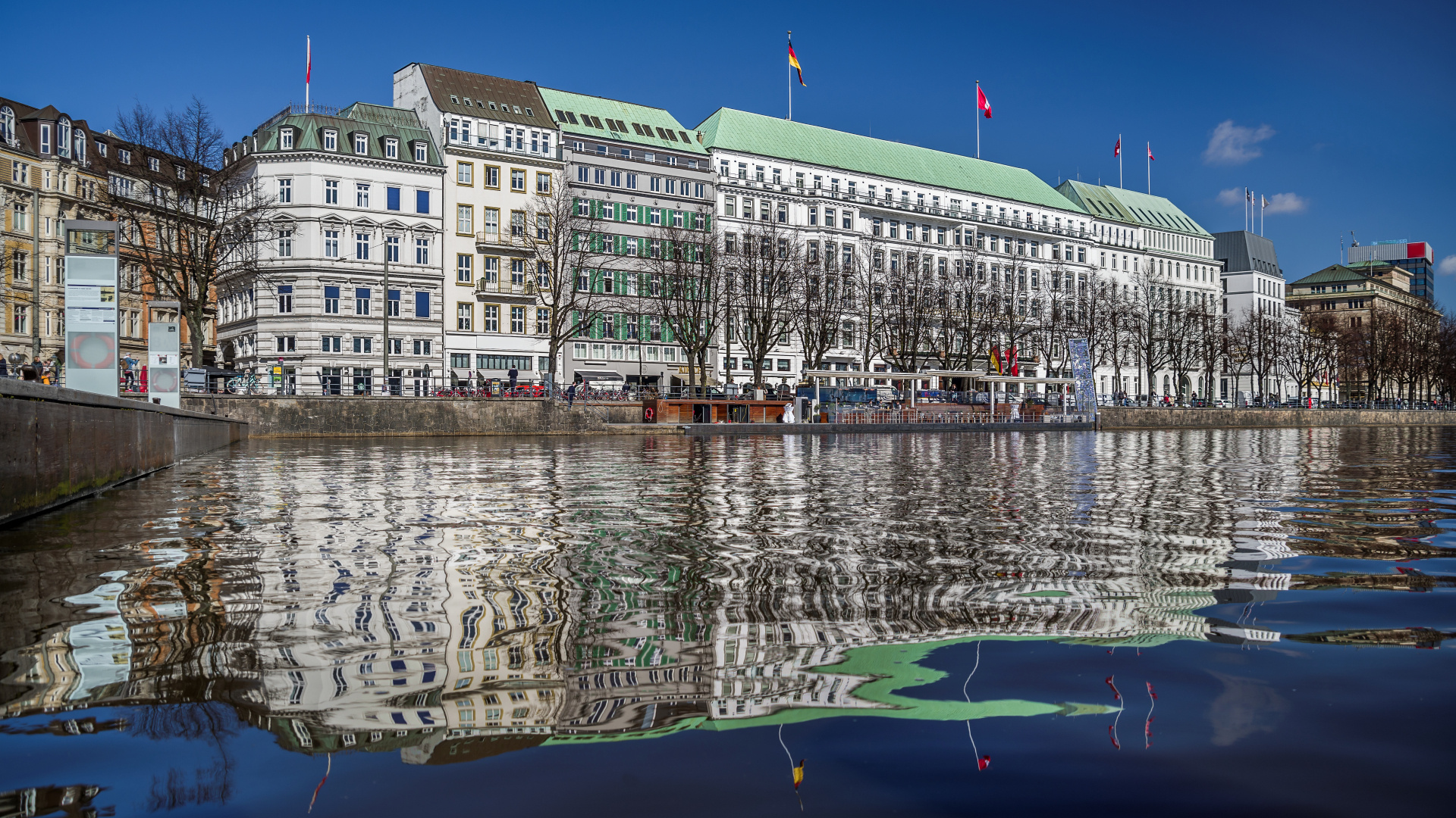 Sonne in der Stadt