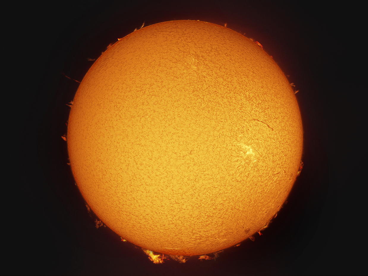 Sonne in H-alpha