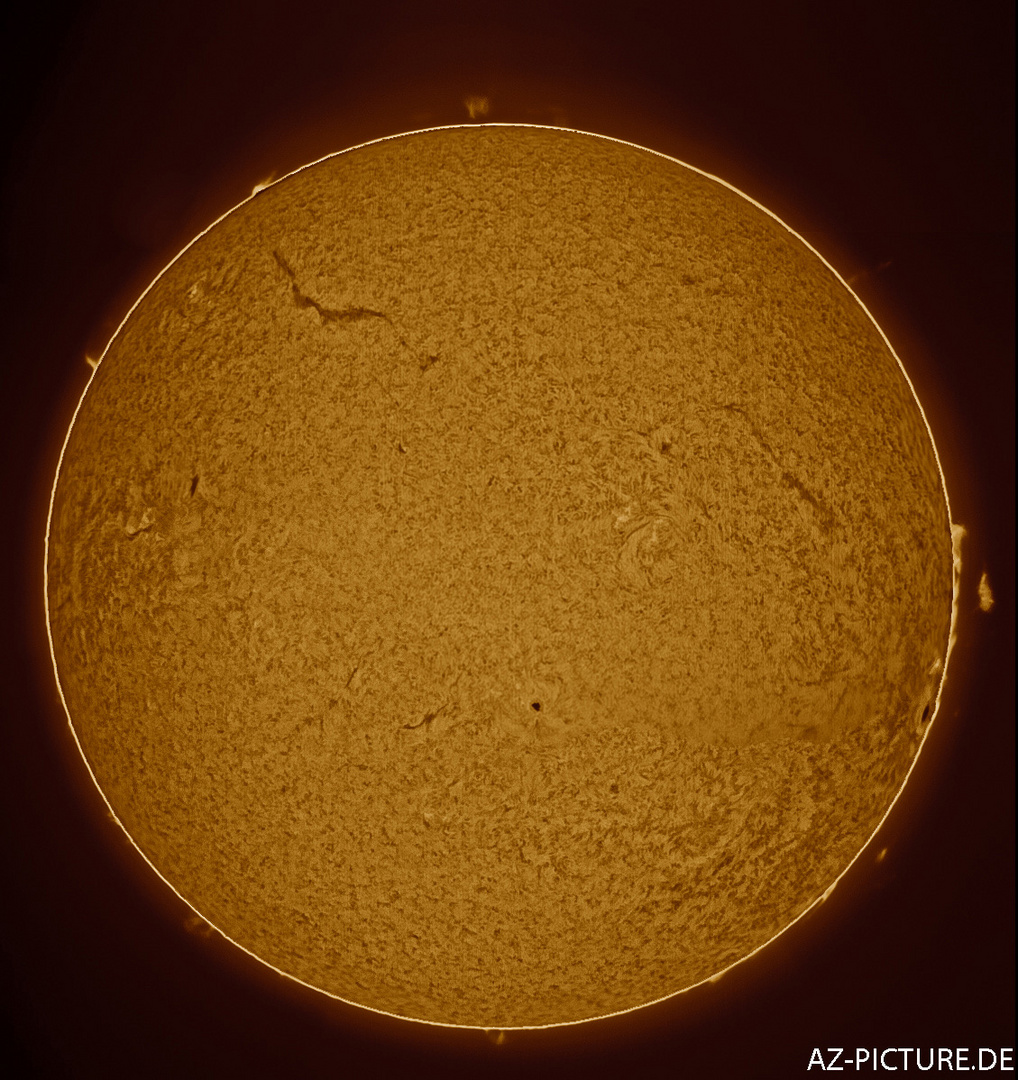 Sonne in H-alpha