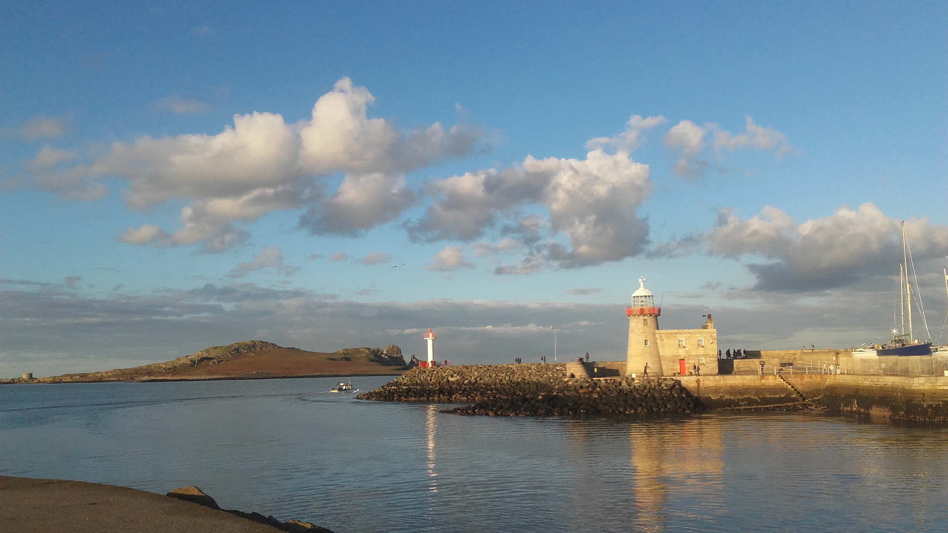 Sonne in Howth