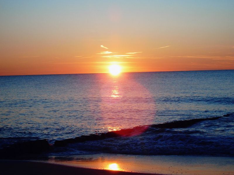 Sonne in Sylt