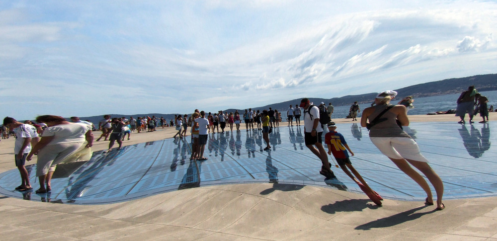 Sonne in Zadar