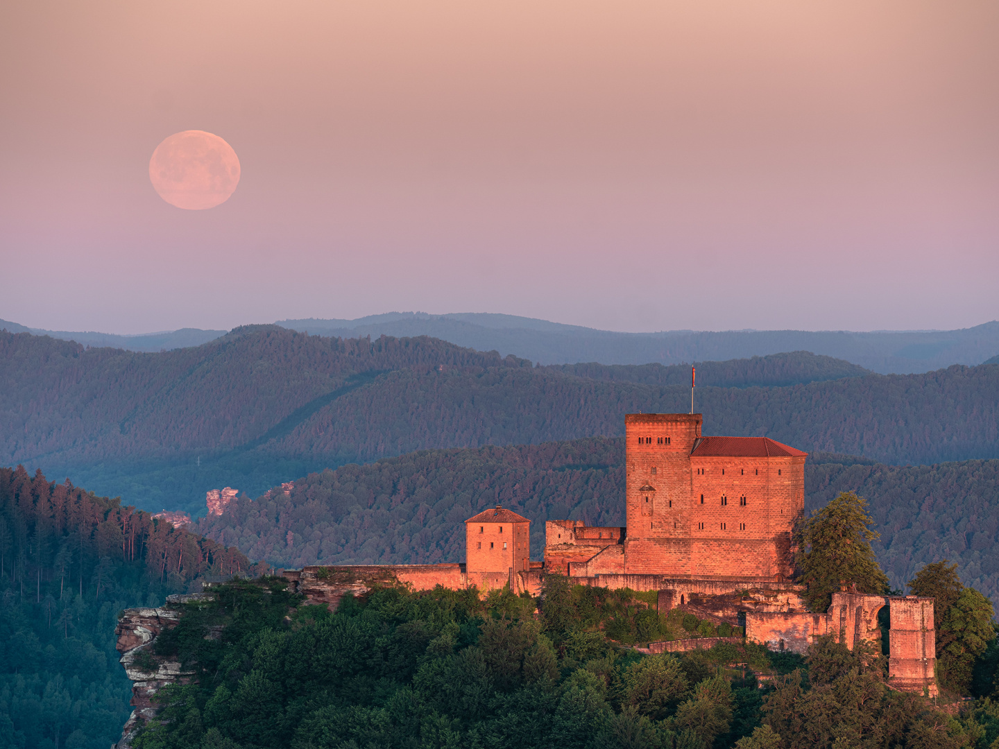 Sonne kommt - Mond geht