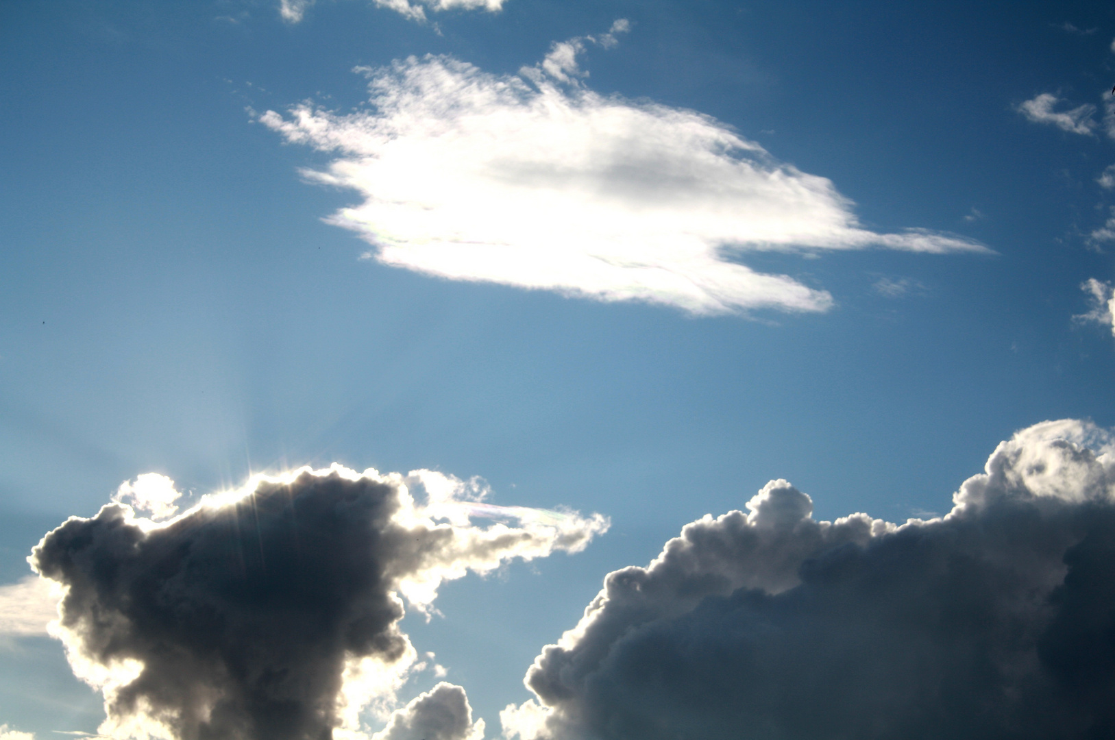 Sonne kommt zum Vorscheinen !