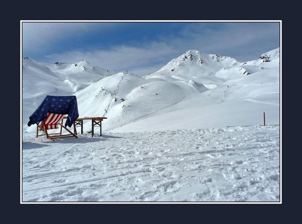 Sonne liebt Schnee