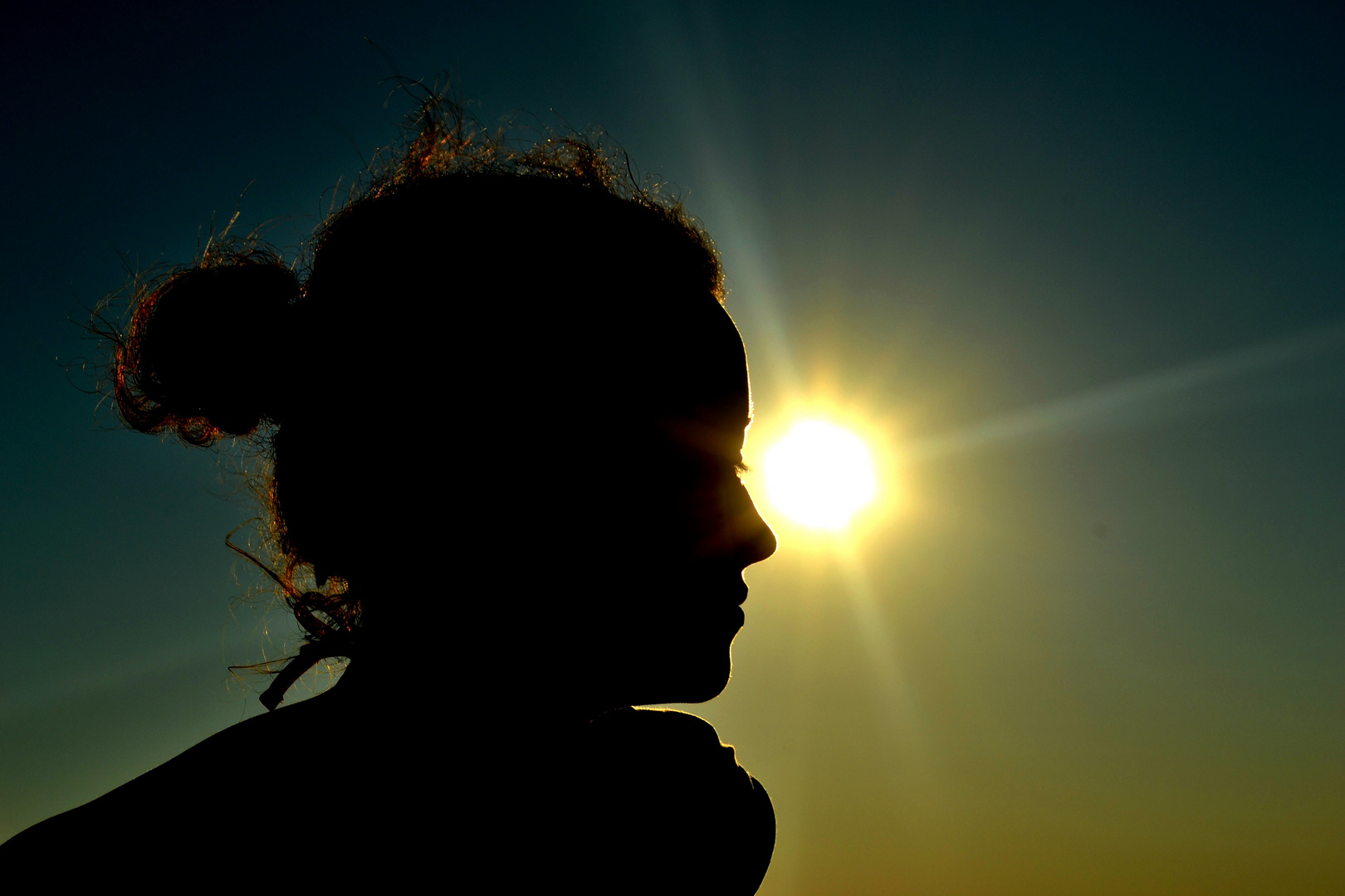 Sonne - Mensch - Schatten