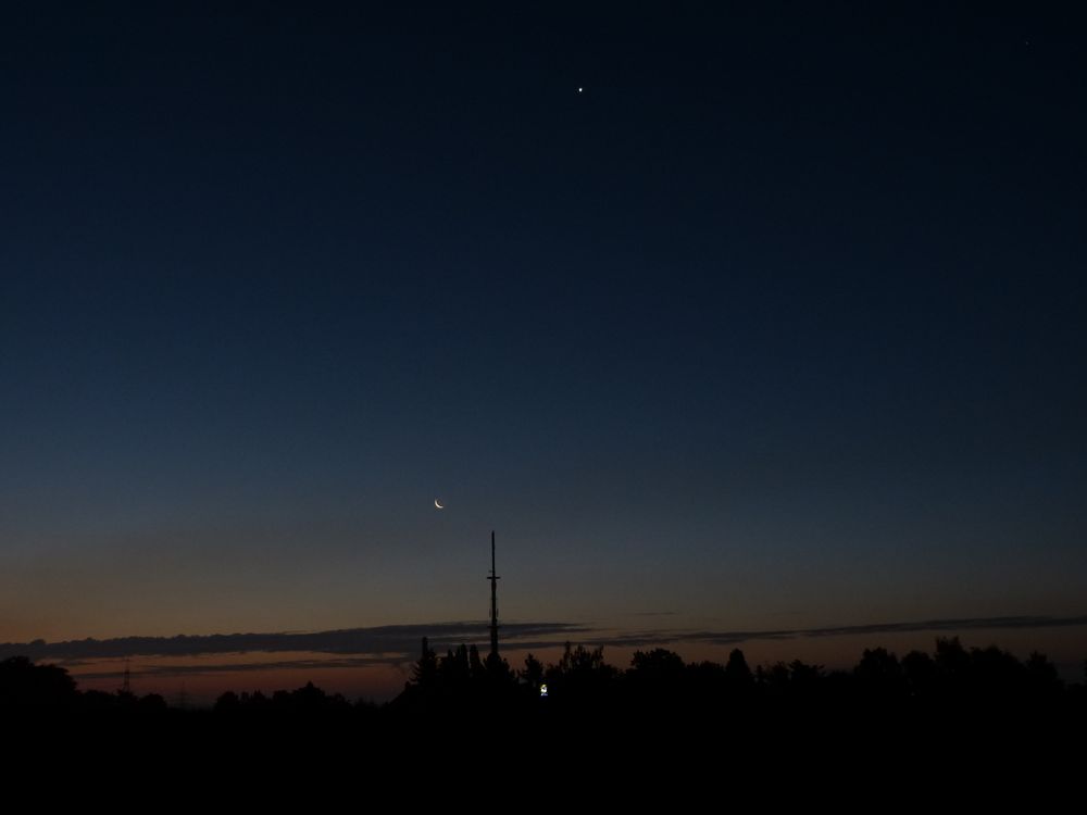 Sonne, Mond und Stern(e) Foto & Bild | himmel, himmel & universum, dies