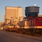 Sonne, Mond und "Sterne" im Hafen von Kelheim