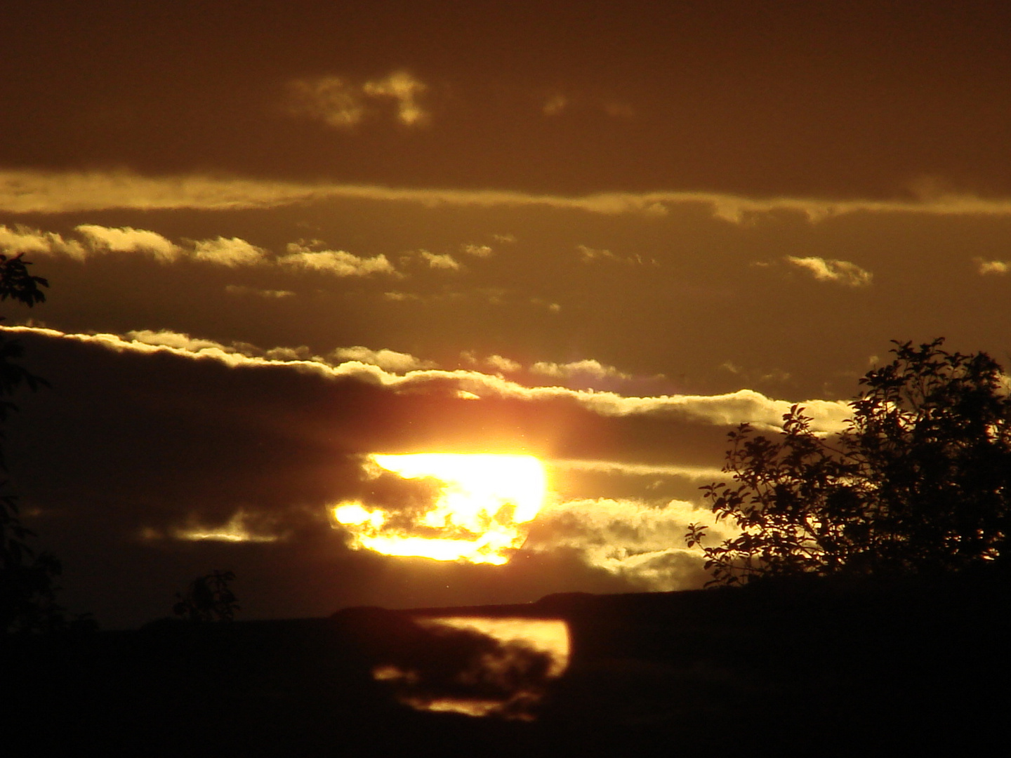 Sonne nach Gewitter