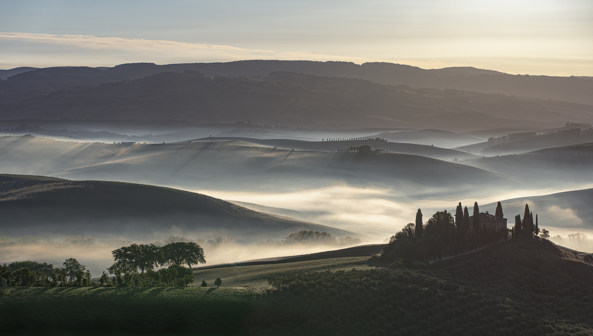 Sonne, Nebel, Glück