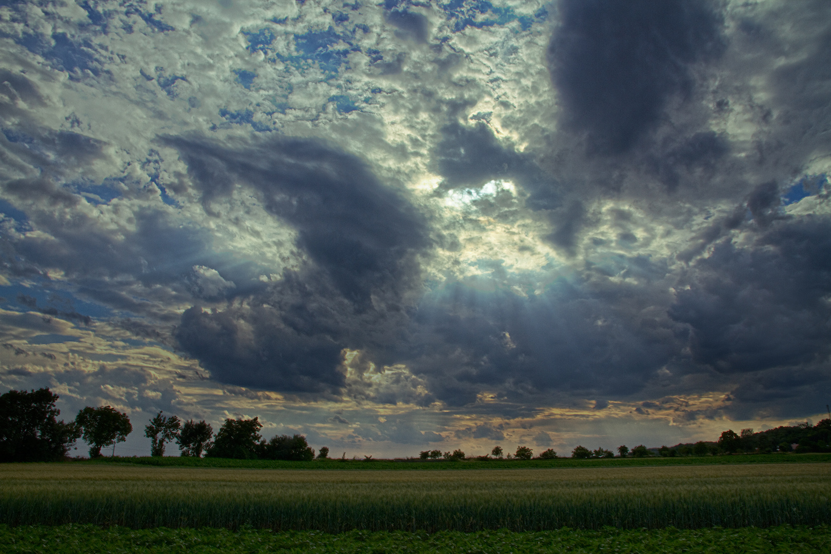 Sonne oder doch Wolken