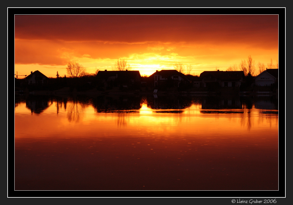 Sonne & Regen bei Sonnenaufgang