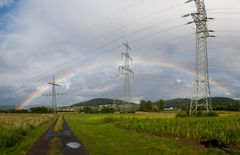 Sonne, Regen, Sonne, Regen = Regenbogen