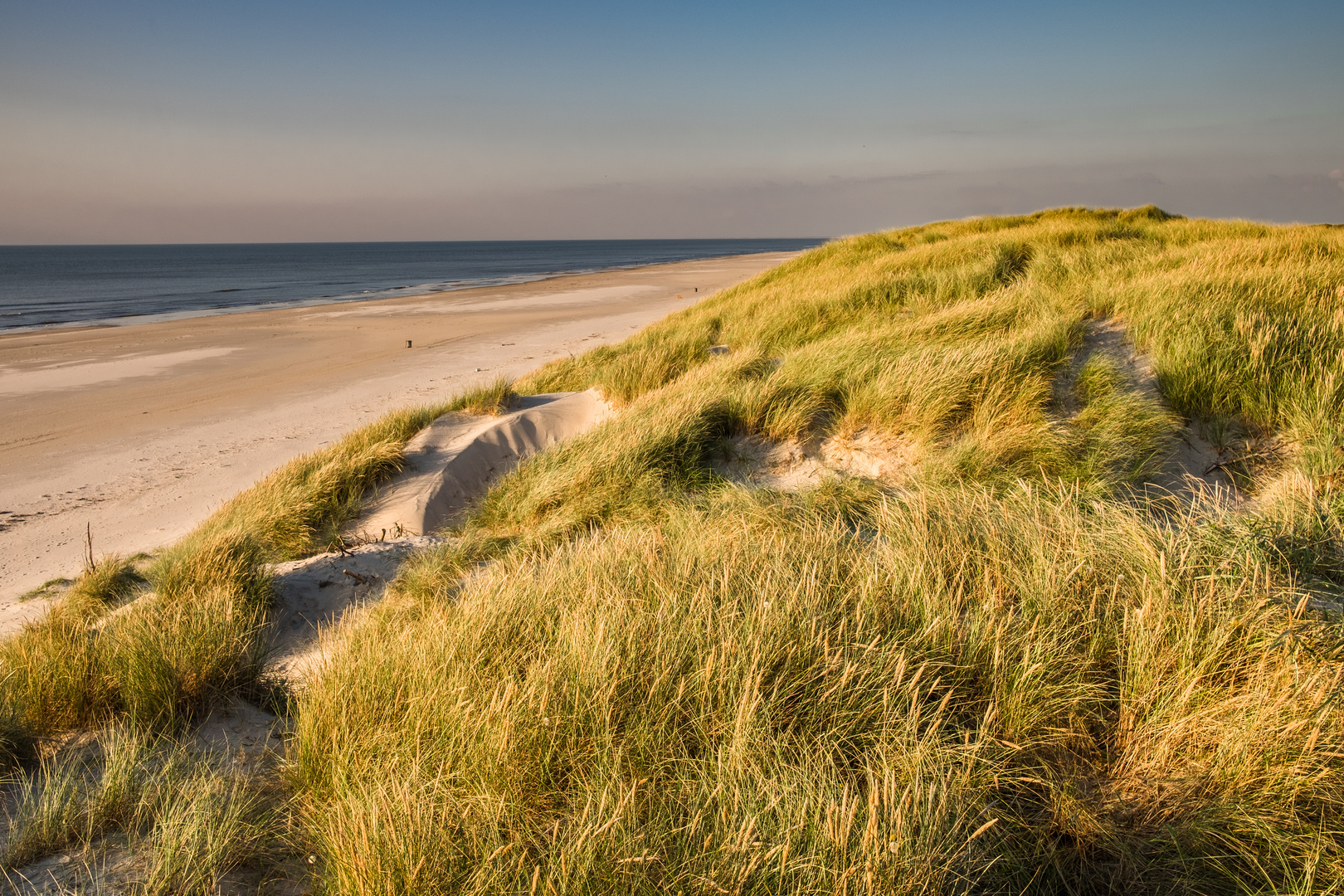 Sonne, Sand und Meer am Graerup Strand.