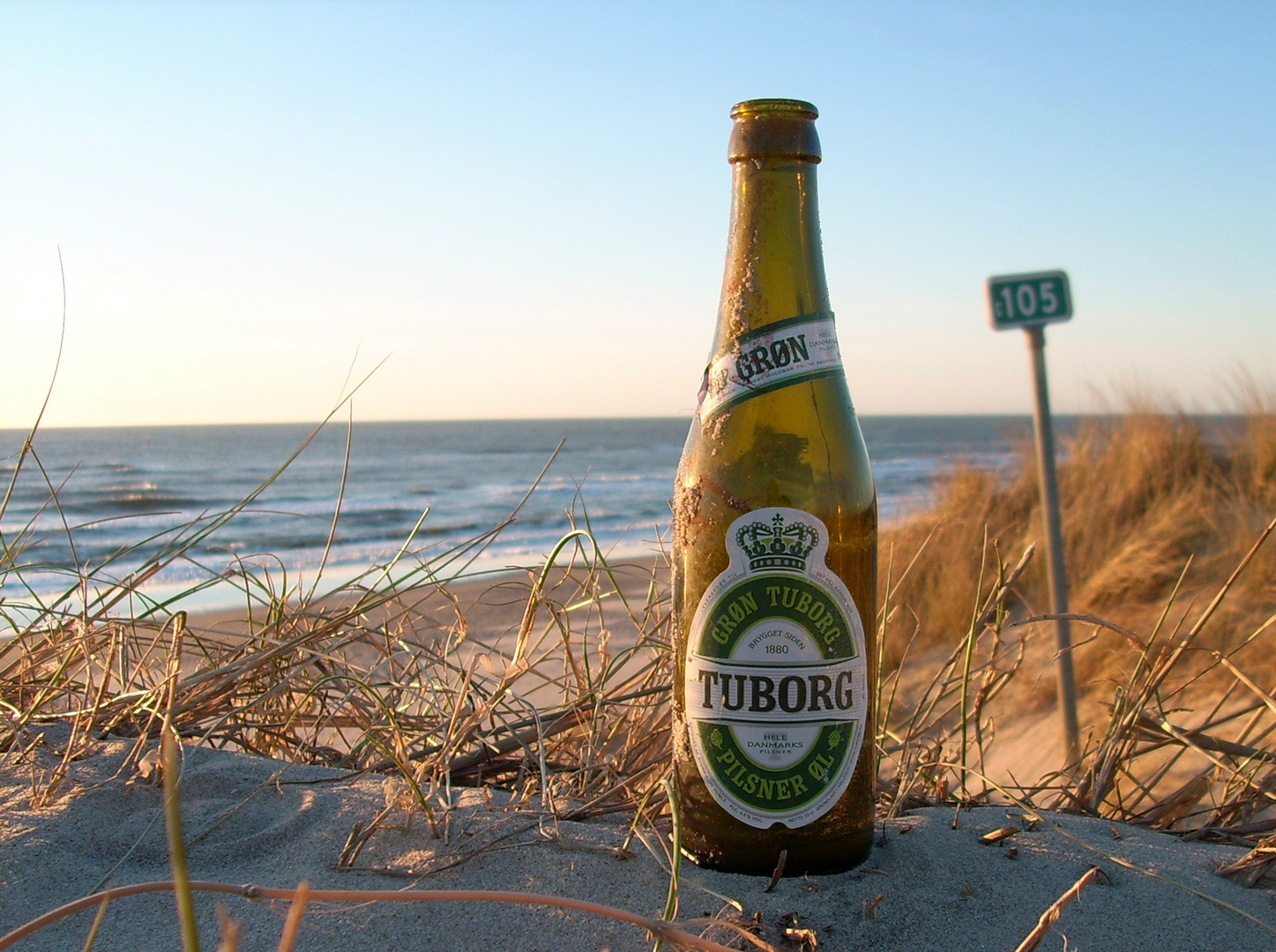 Sonne, Strand und ein Bier - was will man mehr?