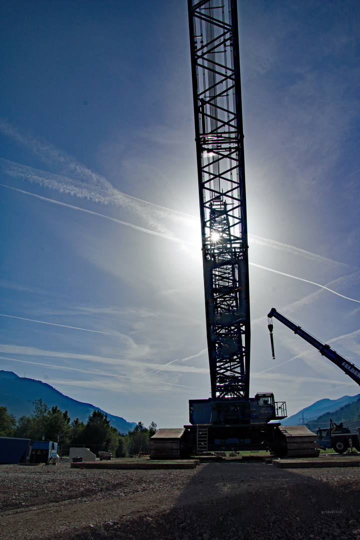 Sonne trifft auf Metall