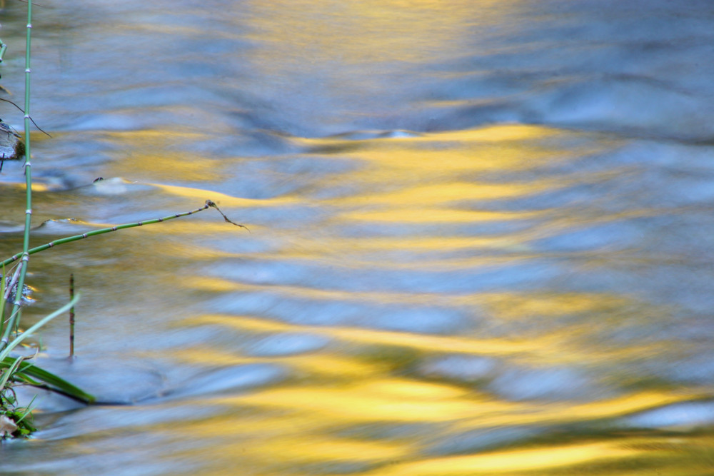 Sonne trifft Wasser