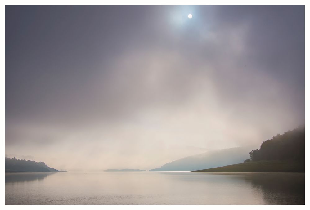 Sonne übder dem Nebel