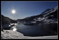 Sonne über Davos