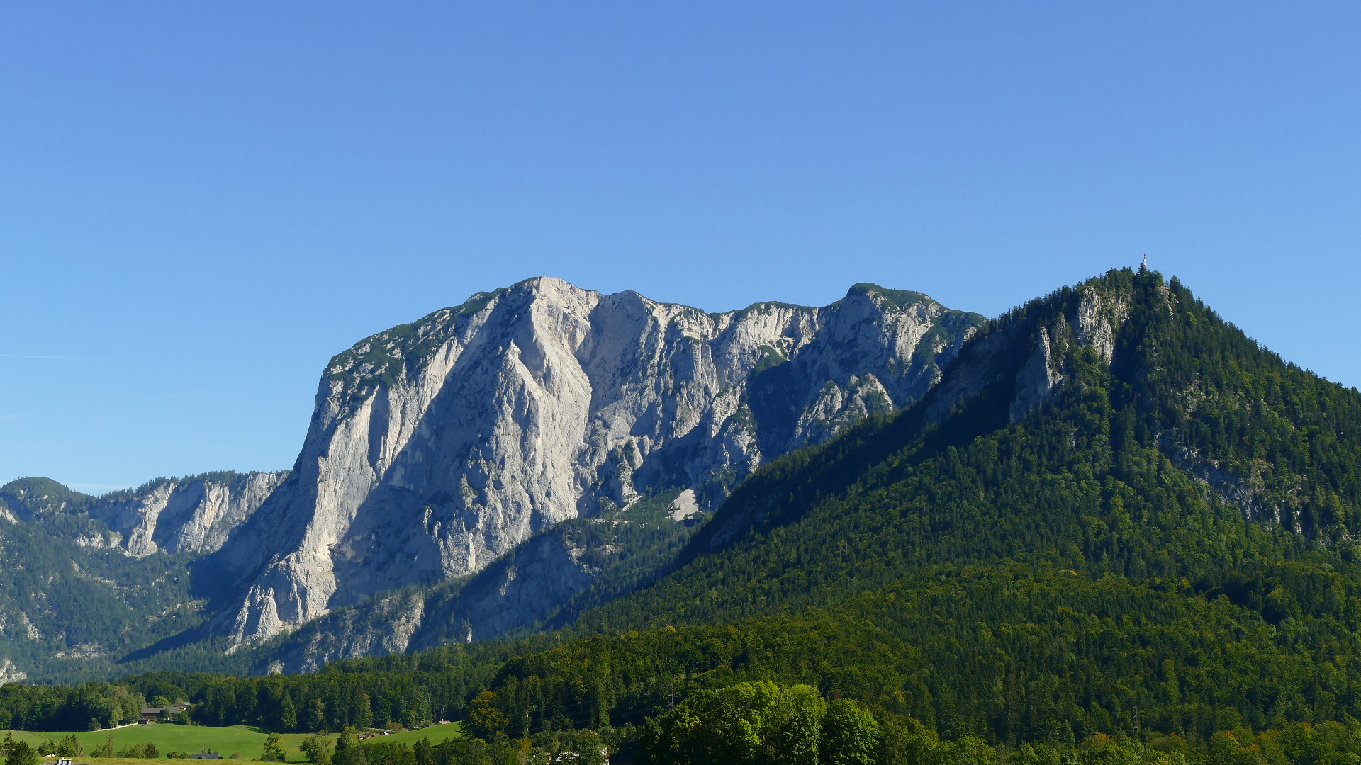 Sonne über dem Ausseer Land