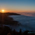 Sonne über dem Nebelmeer