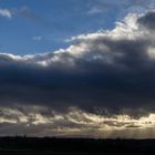 Sonne über dem Odenwald