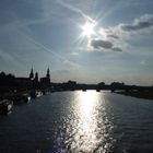 Sonne über Dresden