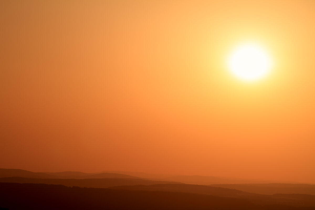 Sonne über Franken