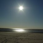 Sonne über Langeoog (meine erste Gegenlicht Aunahme)