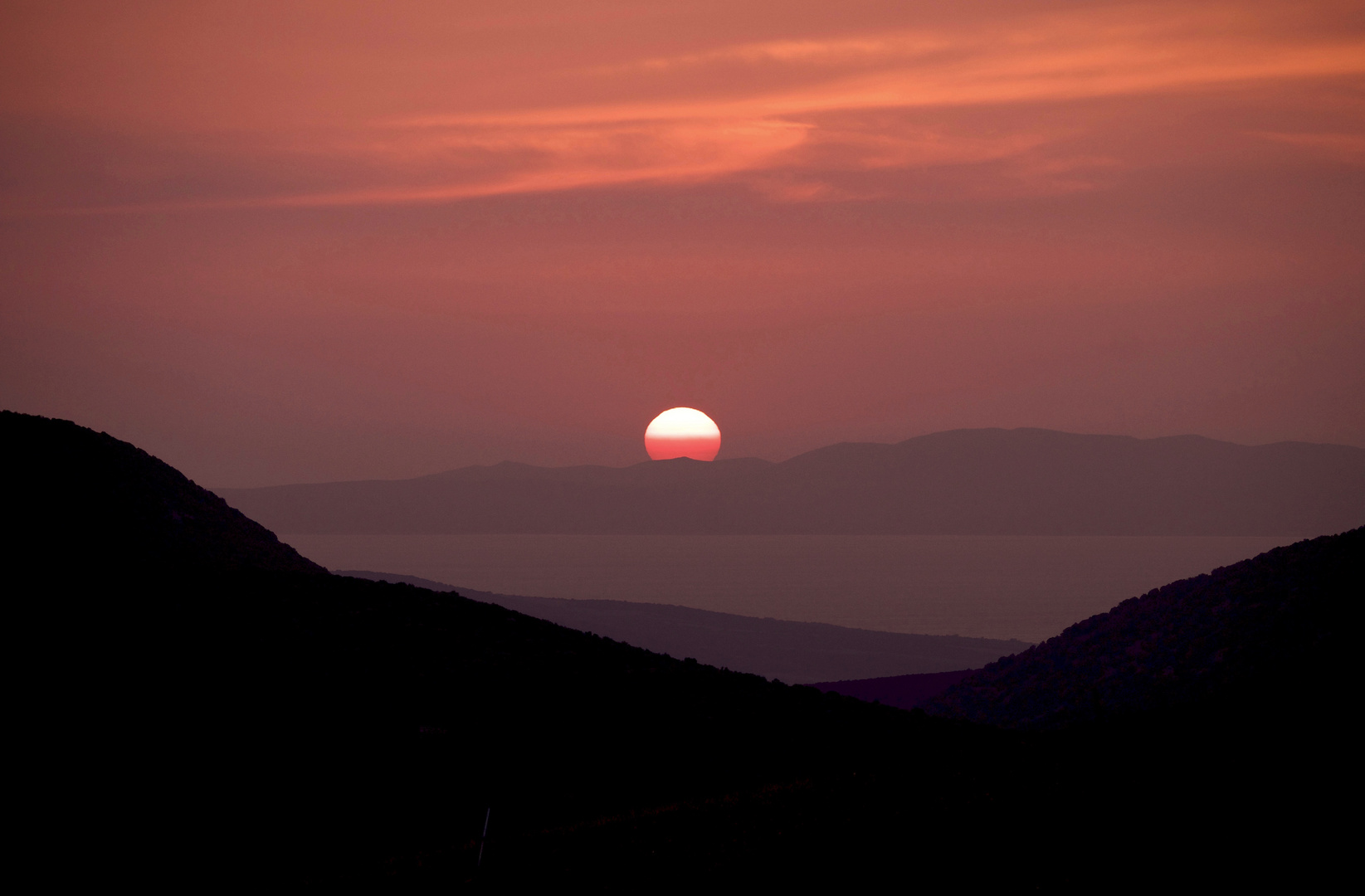 Sonne über Teulada/ Sardinien